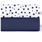 Set of single bed sheets  DARK BLUE / STAR W BLUE - image-1